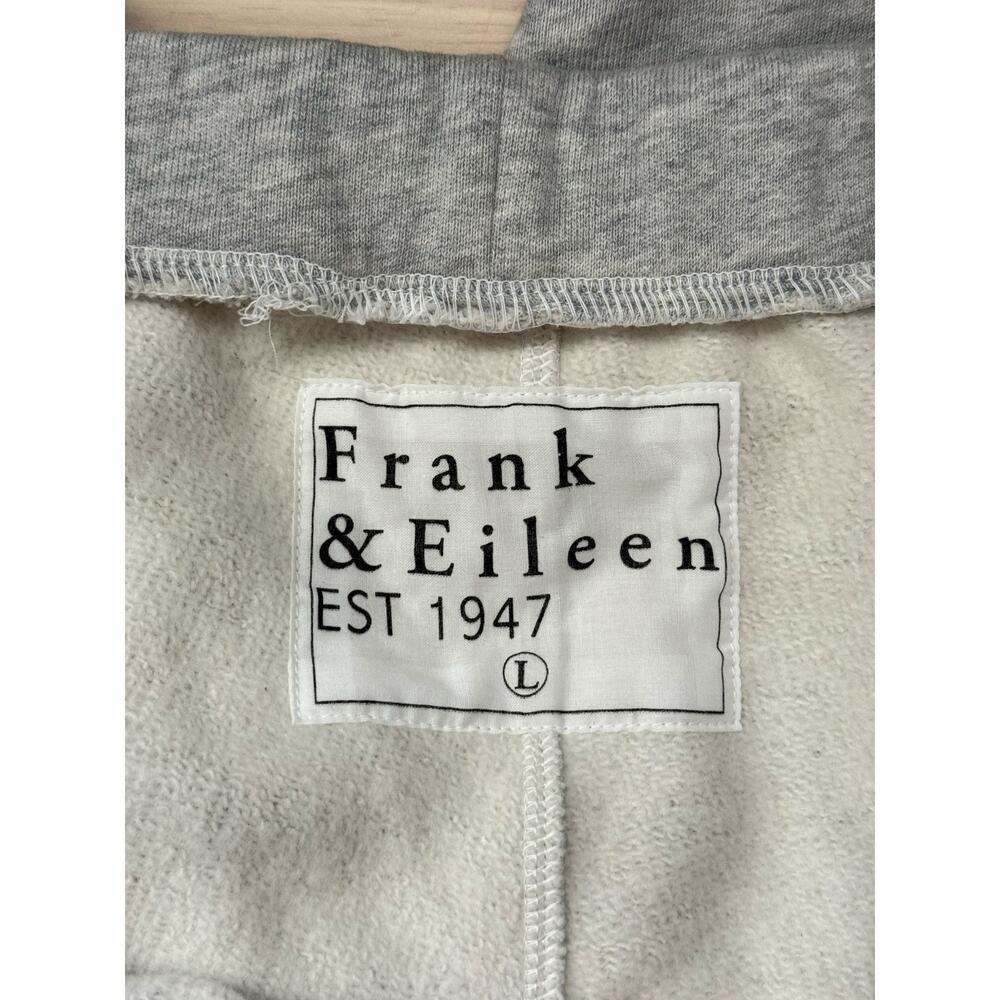 NWOT Frank & Eileen CHRISTINE Tulip Ankle Triple Fleece Sweatpant Gray Large - Picture 5 of 6